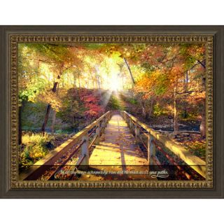 In All Thy Ways Framed Photographic Print by Carpentree