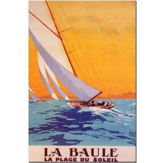 Trademark Fine Art 18 in. x 24 in. La Baule by Charles Allo Canvas Art V6087 C1824GG