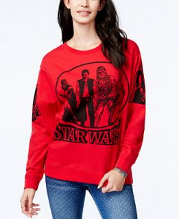 Juniors Star Wars Graphic Sweatshirt from Freeze 24 7   Juniors Tops