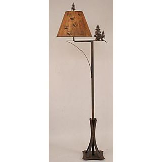 Coast Lamp Mfg. Rustic Living Iron Arm 64.5 Floor Lamp