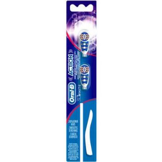 Oral B 3D White Action Replacement Toothbrush Heads, 2 count