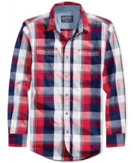 American Rag Shirt, Enoki Flannel Long Sleeve Shirt
