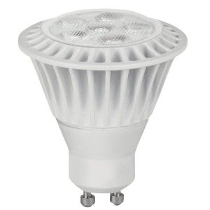 TCP LED7MR16GU1041KFL MR16 LED Bulb, GU10, 7W (50W Equiv.)   Dimmable   4100K   550 Lm.