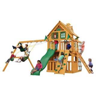 Gorilla Playsets Chateau Clubhouse Treehouse Swing Set