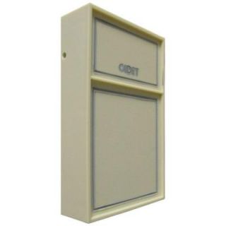 Cadet C600 Series Anticipating Ivory Bimetal Double Pole Tamperproof 22 Amp Wall Thermostat C612TP