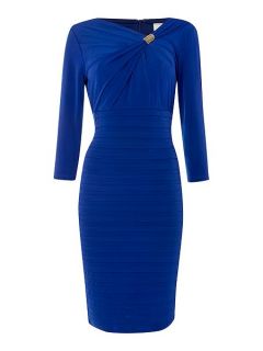 Linea Hardware detail shuter dress Cobalt