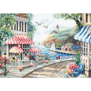 Cafe by the Sea Counted Cross Stitch Kit   11436286  