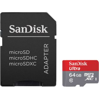 SanDisk Ultra 64GB Class 10 microSD Card