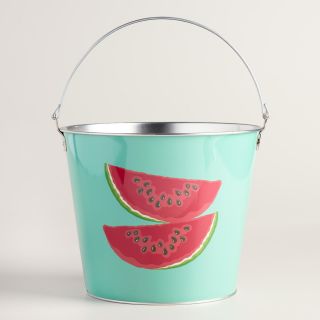 Watermelon Metal Ice Bucket