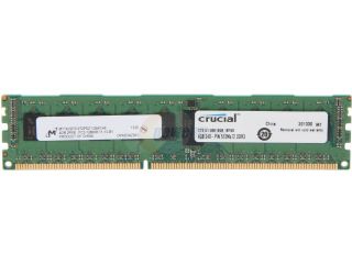 Crucial 4GB 240 Pin DDR3 SDRAM ECC Registered DDR3 1600 (PC3 12800) Server Memory Model CT51272BB160B