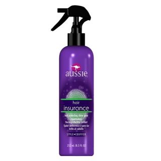 Aussie Hair Insurance Heat Protecting Shine Spray   8.5 oz