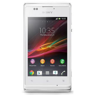 Sony Xperia E C1504 Unlocked GSM Android Cell Phone   White