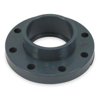 GF PIPING SYSTEMS PVC Stone Flange, Socket, 4" Pipe Size 854 040