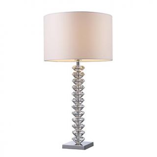 Modena Clear Crystal Table Lamp   30in