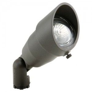 Focus Industries DL 13 BRT 12V 20W 2.6" Directional Bullet  Light with Adjustable Swivel   Bronze Texture