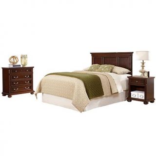 Home Styles Colonial Classic Headboard Set with Chest   Full/Queen   7458174