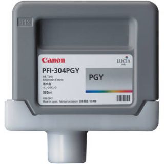 Canon PFI 304 Ink Tank (Photo Gray, 330ml, 4 Pack) 2915B029