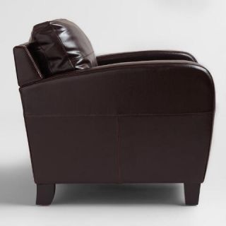 Espresso Mason Bi Cast Leather Chair