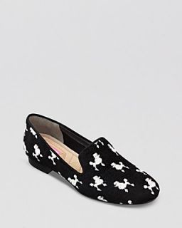 Isaac Mizrahi Smoking Flats   Zarek Poodle