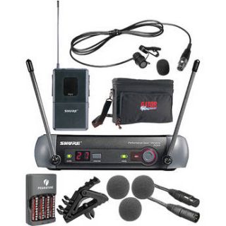 Shure PGX Series Basic Wireless Lavalier Microphone Kit