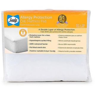Sealy Allergy Protection Crib Mattress Pad