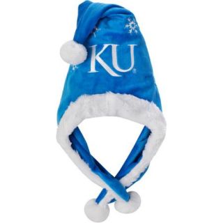 NCAA Thematic Headwear Santa Hat, University of Kansas Jayhawks