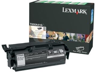 Open Box LEXMARK T650A41G Black Toner Cartridge