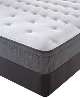 Sealy Posturepedic Clearbrook Cushion Firm Eurotop Queen Mattress Set