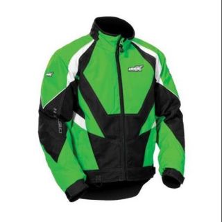 Castle X Racewear Platform G4 Mens Snowmobile Jacket Green MD