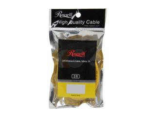 Rosewill RCW 597   3 Foot Cat 6 Network Cable   Yellow
