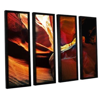 ArtWall Slot Canyon Light From Above 2 by Linda Parker 4 Piece Floater