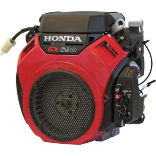 Honda V-Twin 4-stroke OHV Engine with Electric Start — 688cc, GX Series, 1 1/8in. x 3 31/32in. Shaft, Model# GX690RHTXA2  601cc   900cc Honda Horizontal Engines