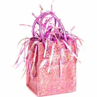 Mini Pastel Pink Prism Gift Bag Balloon Weight