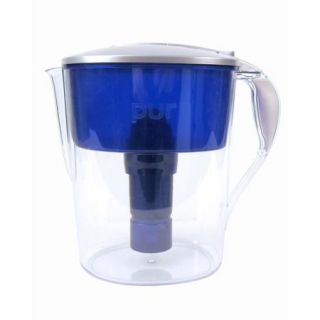 PUR 11 Cup Water Filter Pitcher with Electronic Filter Change Light CR1100C