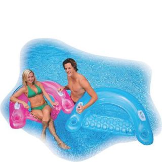 INTEX Sit 'n Float Classic Inflatable Floating Raft Swimming Pool Tube Lounge