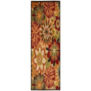 Nourison Aristo Multicolor 2 ft. 2 in. x 7 ft. 6 in. Rug Runner 241160