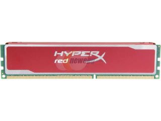 HyperX Blu Red Series 8GB 240 Pin DDR3 SDRAM DDR3 1600 Desktop Memory Model KHX16C10B1R/8