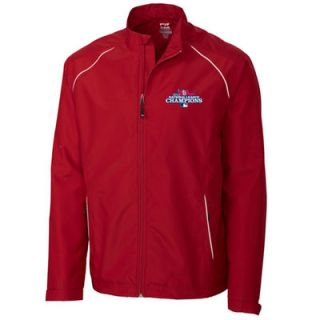 Cutter & Buck St. Louis Cardinals 2013 MLB National League Champions WeatherTec Beacon Full Zip Performance Jacket   Red