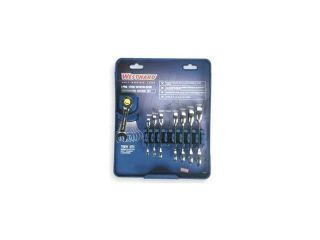 Ratcheting Wrench Set, Metric, 12 pt., 8 PC