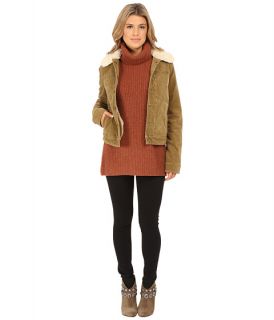 Free People Cord Sherpa Jacket