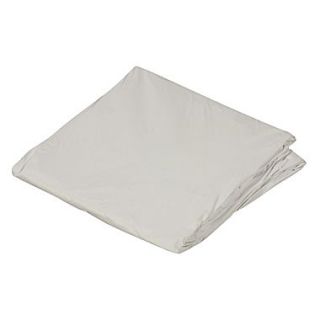 DMI 78 x 80 King Contoured Plastic Protective Mattress Cover For Home Beds, White