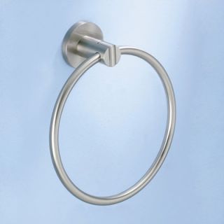 Gatco Meridian Towel Ring in Satin Nickel
