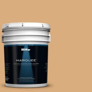 BEHR MARQUEE 5 gal. #PPU6 5 Cork Satin Enamel Exterior Paint 945405