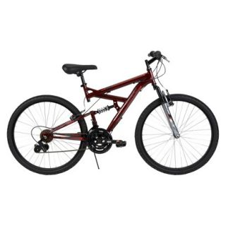 Huffy DS 3 26 Mens Dual Suspension Bike   Dark Red