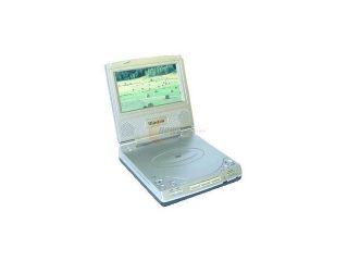 Mintek MDP 5861 Portable DVD Player w/ Remote Control, 5" 16:9 Widescreen TFT LCD