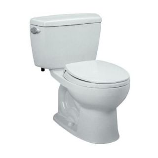 Toto Drake 2 piece 1.6 GPF Round Toilet in Cotton CST743S01