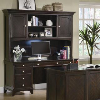 Coaster Garson Open Bookcase with Storage Cabinet Base in Cappuccino