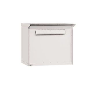 Salsbury Industries 4200 Series Pedestal Drop Box in Jumbo White 4277WHT