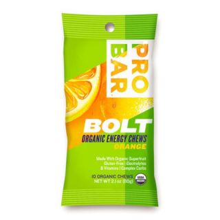 ProBar Bolt Organic Energy Chews   Box of 12 (Orange)
