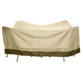 Patio Armor Polyester Square Patio Table and Chair Set Cover SF40282